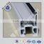 Horizontal Opening Style Upvc Plastic Casement Window Profile; PVC Casement Profile