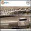 PP/PE pipe/bottles flakes granulation single screw barrel for plastic extruder machine