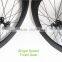 Hot sell!!!88mm clincher track bike wheel 700C carbon wheelset chinese carbon road bike wheel single speed