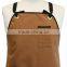 Custom Canvas Work Apron With Webbing Strap