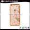 [CX]2016 luxury crystal bling electroplate TPU cell phone case soft sublimation case for iphone 6 / 6 plus case