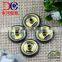 Metal Anti Silver Color Button Four Part Press Button for Jacket and Coat