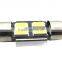 Festoon 1.42" 1036 5630SMD 4LEDs white Bulbs auto led light car accessories
