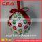 Christmas decorations christmas ornaments styrofoam ball with paperwrap LED ball