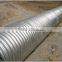 used in storm sewers,stream enclosures or bridges and bridge replancements galvanized corrugated plate pipes