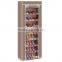 modern non-woven fabirc single louver door shoe cabinet