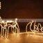 Cutely decorative deer outdoor lights fancy led deer christmas lights with nice design deer lights with sleigh