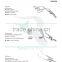 Lieberman Eye Speculum, standard thin solid blades, non-reflective, Ginsberg Eye Speculum flared upper blades