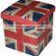 HOT!!! PVC folding storage ottoman