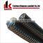 Black color PVC plastic coated metal flexible pipes