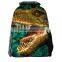 Trendy 3D Print Schoolbag Teenager Cool Fashion Personal Design Multi-functional Leisure Bags