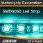 Jinxin 10pc Super Bright Million Color LED Motorcycle Accent Light Wireless Control Verde Underlight Lite