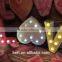 Frees tanding White LED Light Up Letters, 9" Marquee Letters