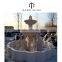 Outdoor villa garden design marble stone outdoor horse water fountain
