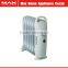 7 fin elements 1500W mini oil radiator electric