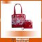 2016 New arrival personalize fashionable canvas tote for Lady