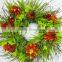 China best selling cheap plastic christmas wire wreath frame