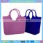 Accept custom order women gender silicone ladies hand bags