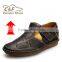hotselling fashion sandals men leather elevator shoes