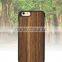 Hot Selling PC Walnut Wood Mobile Phone Case 2 in 1 for Apple Iphone 6 Plus