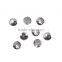 Stock!Jewelry findings 12mm round flat back ab color imitation fish scale resin rhinestone bead cabochon