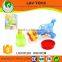 Lovely bubble wand pull line fan summer toys