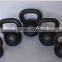 Painted cast iron kettlebell