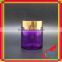 purple glass cream jar with 100g glass jar with glass jars for cosmetics