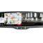 Rear View Mirror Car Monitor with GPS Navigator Parking Sensor