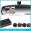 Auto dimming rear view mirror with 3.5 inch LCD monitor display and auto brightness adjustment