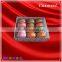 12 pcs macarons plastic box for gift