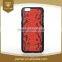 Genuine Python Skin Leather Wholesale for iPhone Case Smartphone, for iPhone 6 6s Cell Phone Case