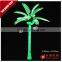 2016 Year All Festive Decoration Yellow Color Outdoor Light Palm Tree
