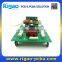 Green 94v-0 led pcb board assembly with DIP and SMT