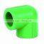 PPR Fitting Elbow with equal diameter on sales with Food Hygiene Regulations and Non-toxic