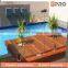 Cheap aluminium stainless steel balustrades glass railing for a wide sphere vision
