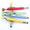 Promotional Colorful Metal Custom Logo Touch Screen Pen Stylus Ball Pen