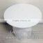 guangzhou modern white fiberglass round outdoor oval tulip table factory