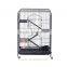 Pawhut 37" 4 Level Indoor Hutch Small Animal Cage - Black