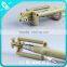 Extendable Portable Mini Camera Tripod Cable Monopod Selfie Stick With Aux Cable