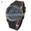 Shark Army Rubber Strap Analog Quartz Military Sport Men Watch