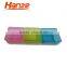 BPA Free Colorful Square Plastic Snack Dishes With Tray
