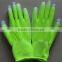 BSSAFETY high stretchable antistatic nylon pu palm coating gloves arc-welder's gloves