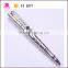 high quality silver heavy stainless steel tactical self-defense ball pen as a defense weapon for private person gift