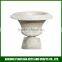 beautiful urn planter chocolate glass reinforced composite stand