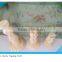 set of 3 unfinished pine wooden candle holder
