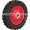 Top quality semi pneumatic rubber tyred wheels