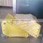 Heavy duty polyurethane wheel chock for mining machine