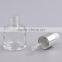 2016 new design empty glass essential oil bottles with aluminum dropper cap