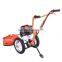 Hand push brush cutter,hand push grass cutter,hand push lawn mower with CE certificate